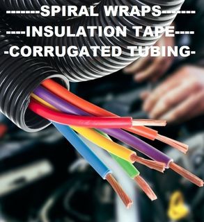 Tubing - Conduit - Spiral Wrap and Insulation Tape