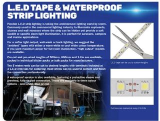 LED Tape and Waterproof Strip Lighting