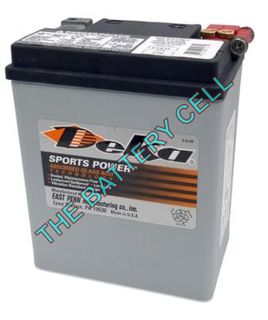 ETX15 14a/h 220/325cca Dry Cell BIG ENGINE Motorcycle battery