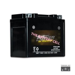YTX12-BS  YG12BS 12v Motorcycle Battery