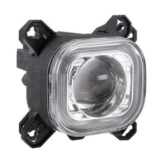 90MM SQUARE LED HIGH BEAM LAMP WITH DIR IND AND POSITION RING -single