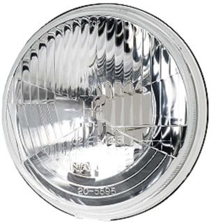 Halogen Headlamp - H4 5 3/4' (146mm) lamp 