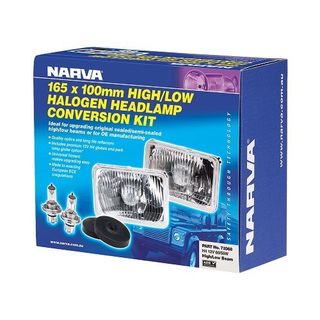 Halogen Headlamp - H4 60/55W Conversion Kit - 165 x 100mm High/Low Beam Free Form 