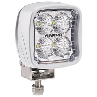 9-64V LED Work Lamp Flood Beam MARINE GRADE - White - 1800 lumens -single