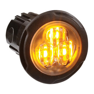 Hide Away LED Warning Light Amber