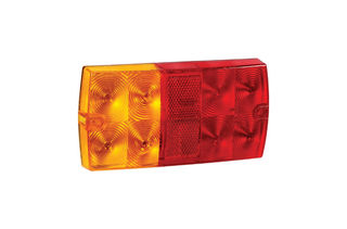 12 VOLT MODEL 36 LED SLIMLINE REAR COMBINATION LAMP WITH LICENCE PLATE LAMP