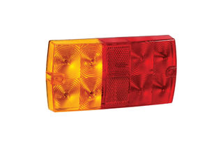 9-33 VOLT MODEL 36 LED SLIMLINE REAR COMBINATION LAMP WITH LICENCE PLATE LAMP