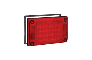 9-33 VOLT MODEL 48 LED REAR STOP-TAIL LAMP -RED