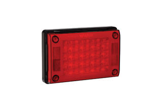 9-33 VOLT MODEL 48 LED REAR STOP-TAIL LAMP RED