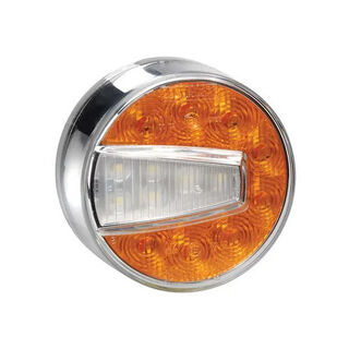 12V LED FRONT DIRECTION INDICATOR AND FRONT POSITION LAMP AMBER WHITE right-hand