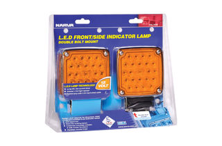 12 VOLT MODEL 54 COMBINED LED FRONT AND SIDE DIRECTION INDICATOR LAMP PACK
