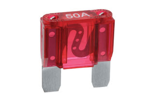 50 AMP RED MAXI BLADE FUSE (Blister pack of 1)