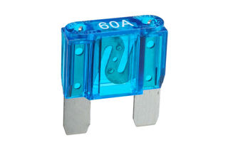 60 AMP BLUE MAXI BLADE FUSE (Blister pack of 1)
