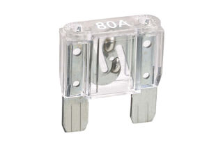 80 AMP WHITE MAXI BLADE FUSE (Blister pack of 1)