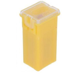 60 AMP YELLOW MINI FEMALE FUSIBLE LINKS - PLUG IN (Blister pack of 1)