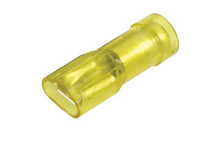 6.3 X 0.8MM FEMALE BLADE TERMINAL YELLOW (INSULATED)