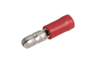 4.0MM MALE BULLET TERMINAL RED