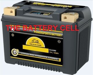 Lithium Powersports 12V 280CCA battery PLFP14R