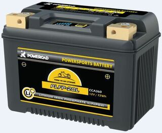 Lithium Powersports 12V 360CCA battery PLFP20L