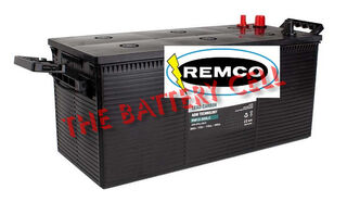 12V 200Ah Lead Carbon AGM REMCO Deep Cycle Battery