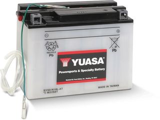 SY50-N18L-AT 12v YUASA YuMicron Motorcycle Battery with Acid Pack