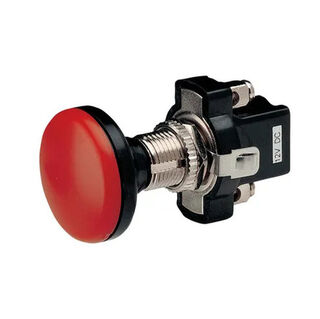 Illuminated Off-On Push-Pull Switch -Red