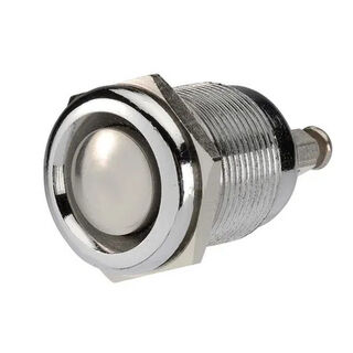 Momentary On Push Button Switch -stainless