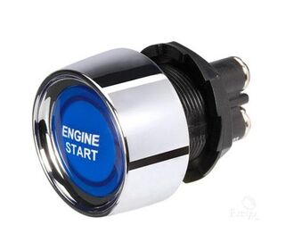 12 Volt Starter Switch with Blue LED