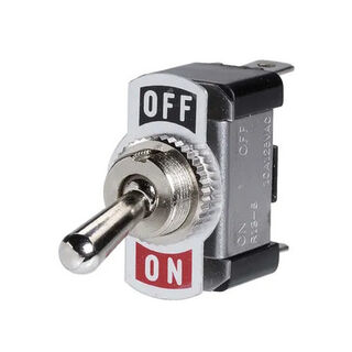 Off-On Metal Toggle Switch with Off-On Tab