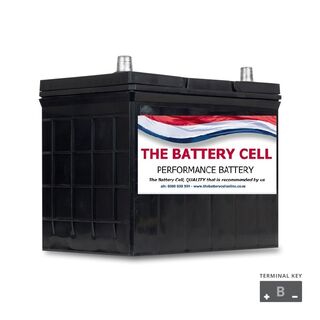 THE BATTERY CELL NS70, N50ZZ Maintenance Free Car and Commercial Battery 660CCA