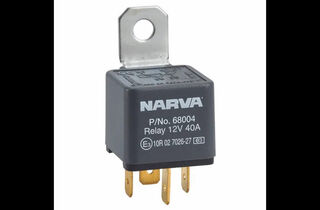 12V 40A NORMALLY OPEN 4 PIN RELAY WITH RESISTOR