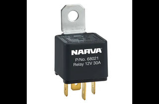 12V 30A NORMALLY OPEN 4 PIN - REVERSE PIN RELAY WITH RESISTOR
