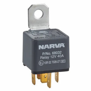 12V 40A NORMALLY OPEN 5 PIN RELAY WITH DIODE