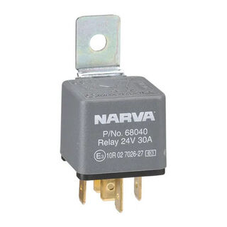 24V 30A NORMALLY OPEN 5 PIN RELAY WITH DIODE