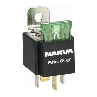12V 30A 4 PIN FUSED RELAY