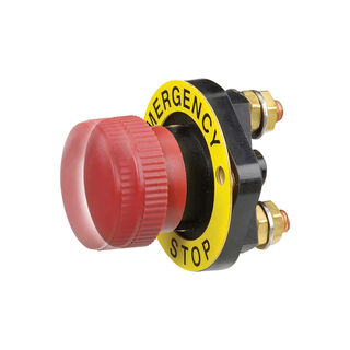 Emergency Stop Switch with Rotating Release