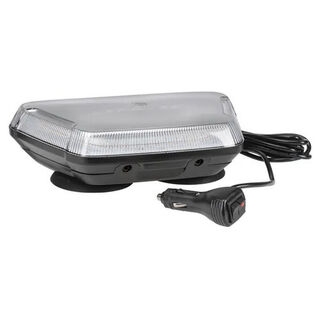 10-80V Aerotech LED Mini Light Box Magnetic Base -Amber Clear Lens