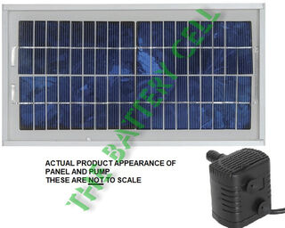 Solar Water Pump 12V 2.4W 200L/hr