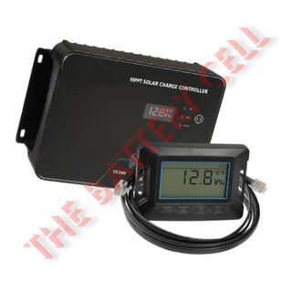 20A MPPT SOLAR CONTROLLER with dual display, Lithium Compatible