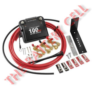12v 100A Electronic Isolator KIT -for Dual Battery Set-up