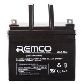 MOBILITY SCOOTER BATTERY 12V 33Ah AGM