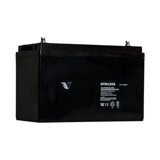 V-POWER 12v 120ah AGM Battery (330mm long) (no Rural tickets)