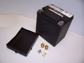 Racing Battery Kit, Dry Cell 900 Hot Cranking Amps