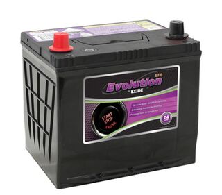 Exide EFB Start-Stop Battery 12V 650CCA - SSEFB-D23R, MFD23REF, Q85RMF