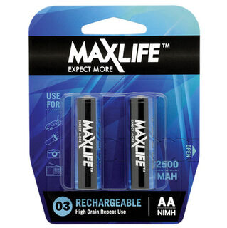 AA Rechargeable Batteries 2PK