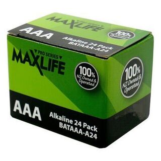 AAA Alkaline batteries 24PK