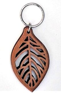 Leaf Keyring