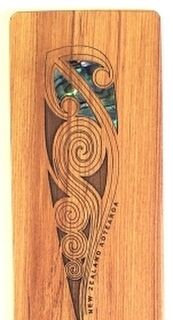 Koru design Bookmark