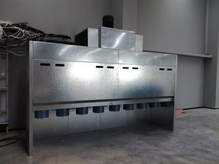 Hansa Chippers 4 m spraywall and oven upgrade