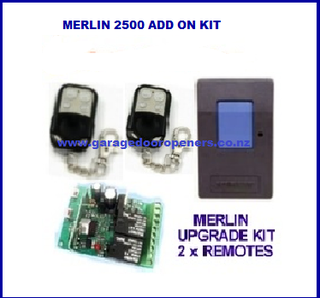 Merlin 230t upgrade receiver kit incl 2 x remotes